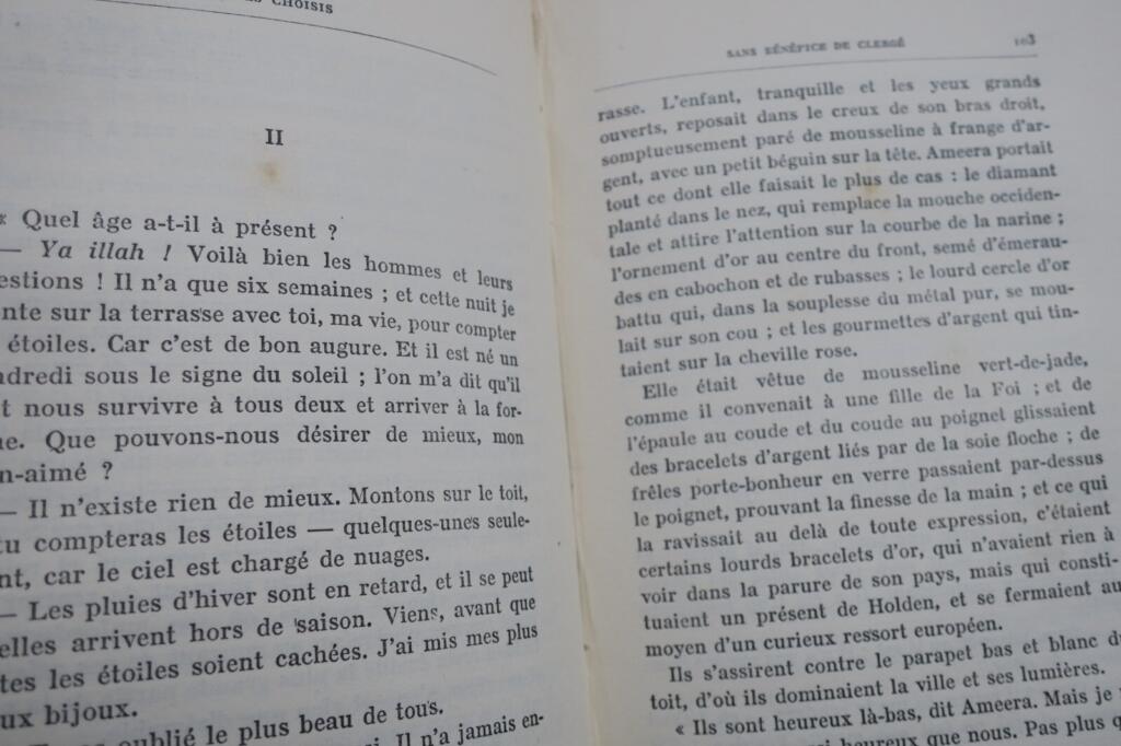 KIPLING (Rudyard) CONTES CHOISIS sur vergé