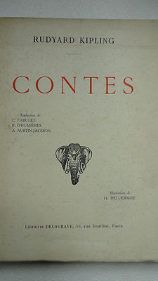 Illustrierte Geschichten von Rudyard Kipling<span class="lla-card-orig-wrap"><span class="lla-card-orig">❦ KIPLING (Rudyard) Contes. illustré par Duluermoz</span></span> - La Librairie Antique