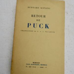 KIPLING Rudyard Retour de Puck ex. sur Alfax