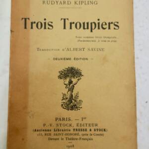 KIPLING Rudyard Trois Troupiers