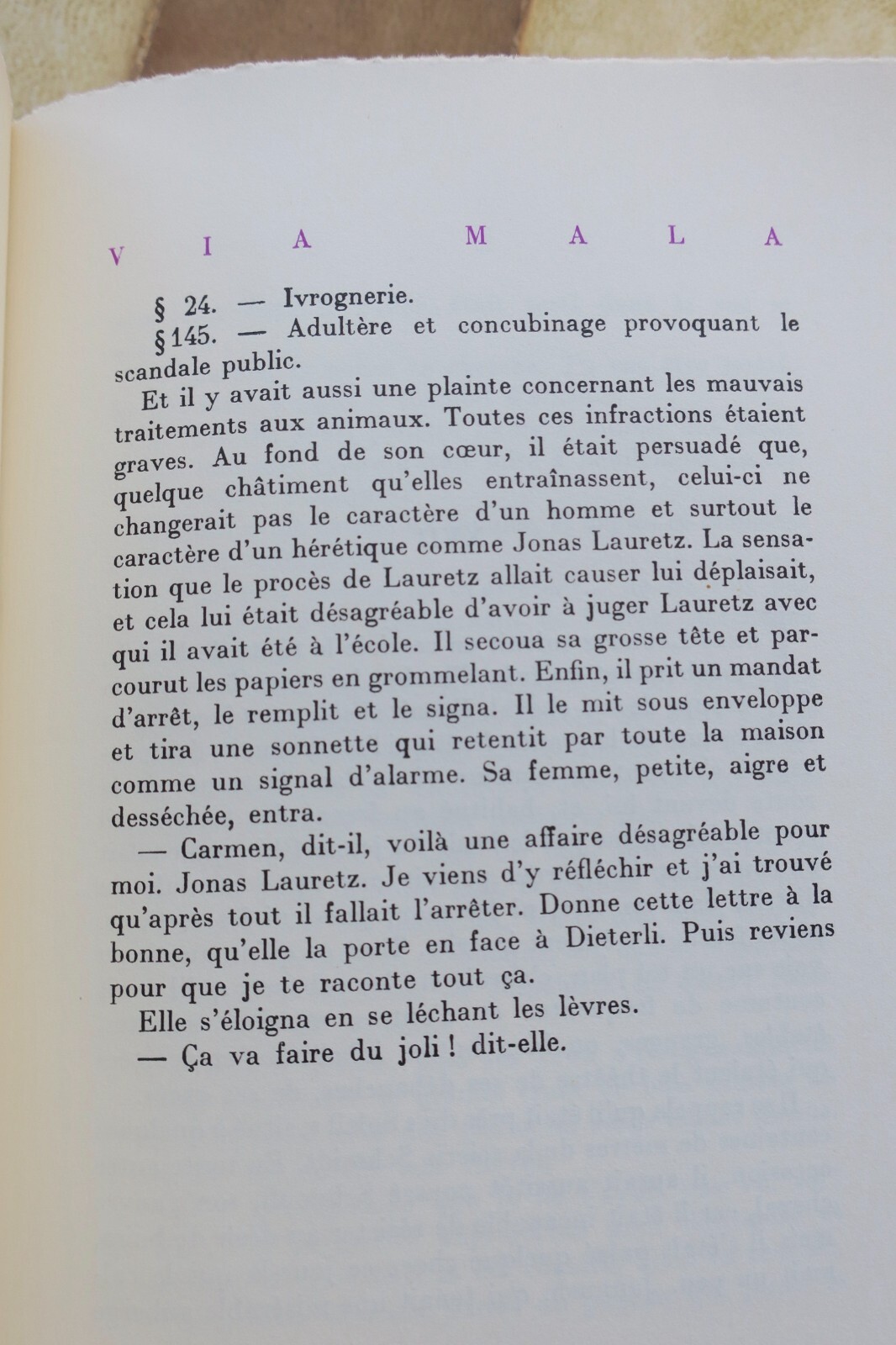 Via Mala - Numbered edition with Wild frontispieces - Image 4