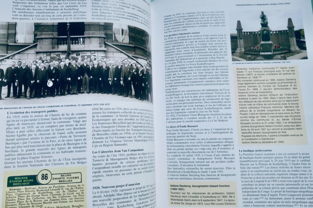 Koekelberg: Straßen und Geschichte im Wandel der Zeit