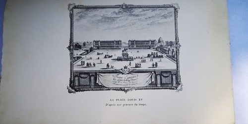 L' hotel de la Marine , le monument et l' histoire 1924 – Image 3