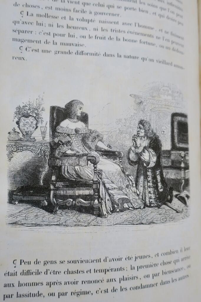 Classical character studies with Academy discourse and Theophrastus translation
