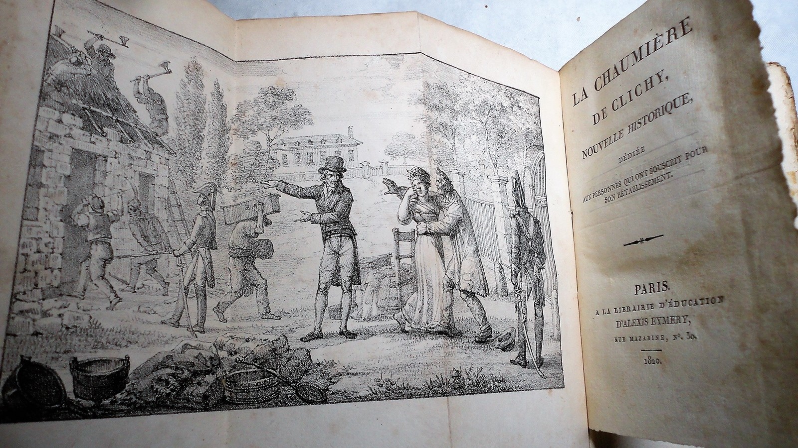La Capanna Di Clichy, Nuova Storica 1820