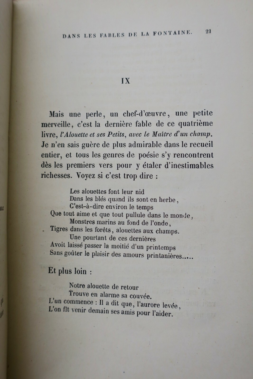 Poetry in La Fontaine's Fables<span class="lla-card-orig-wrap"><span class="lla-card-orig">❦ La fontaine De la poésie dans les fables de La Fontaine 1873</span></span> - La Librairie Antique