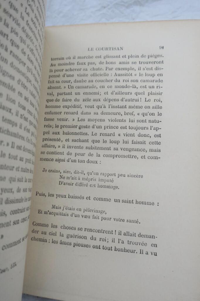 LA FONTAINE ET SES FABLES 1881