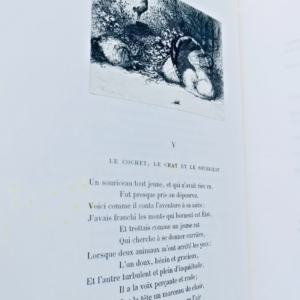 拉封丹《普若拉註解寓言集》，普烏茹拉、福爾基耶繪，1875年