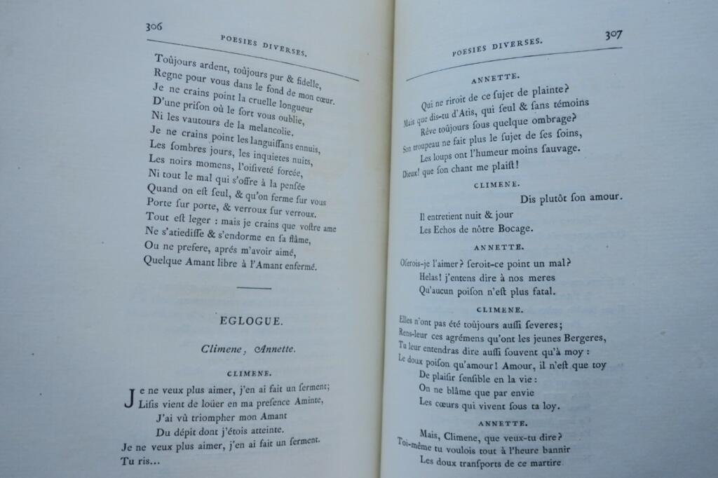 LA FONTAINE Oeuvres Lemerre Théâtre ré-imposé