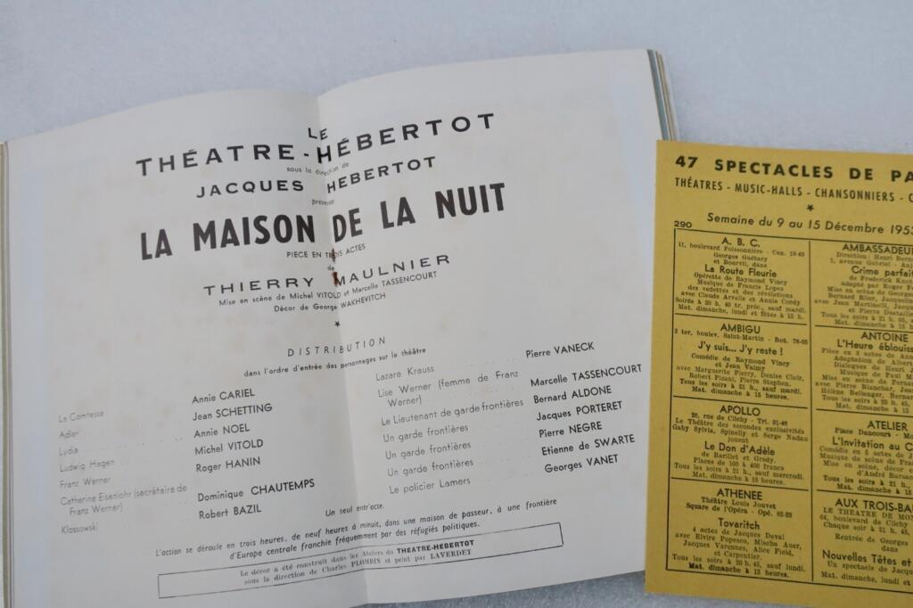 Night House - Hébertot Theater Production