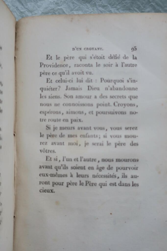 LA MENNAIS Paroles d&rsquo;un croyant 1834