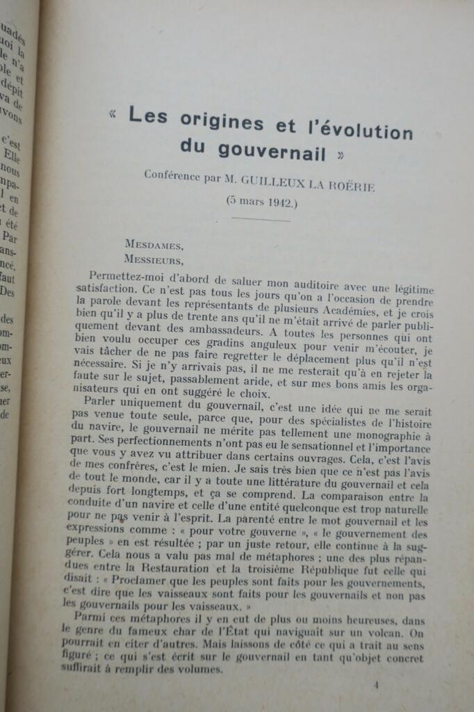 La Mer et l’Empire. Editions de l’institut maritime et colonial. 1943