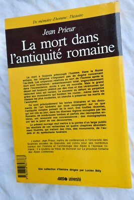 Tod im antiken Rom<span class="lla-card-orig-wrap"><span class="lla-card-orig">❦ LA MORT DANS L’ANTIQUITE ROMAINE</span></span> - La Librairie Antique
