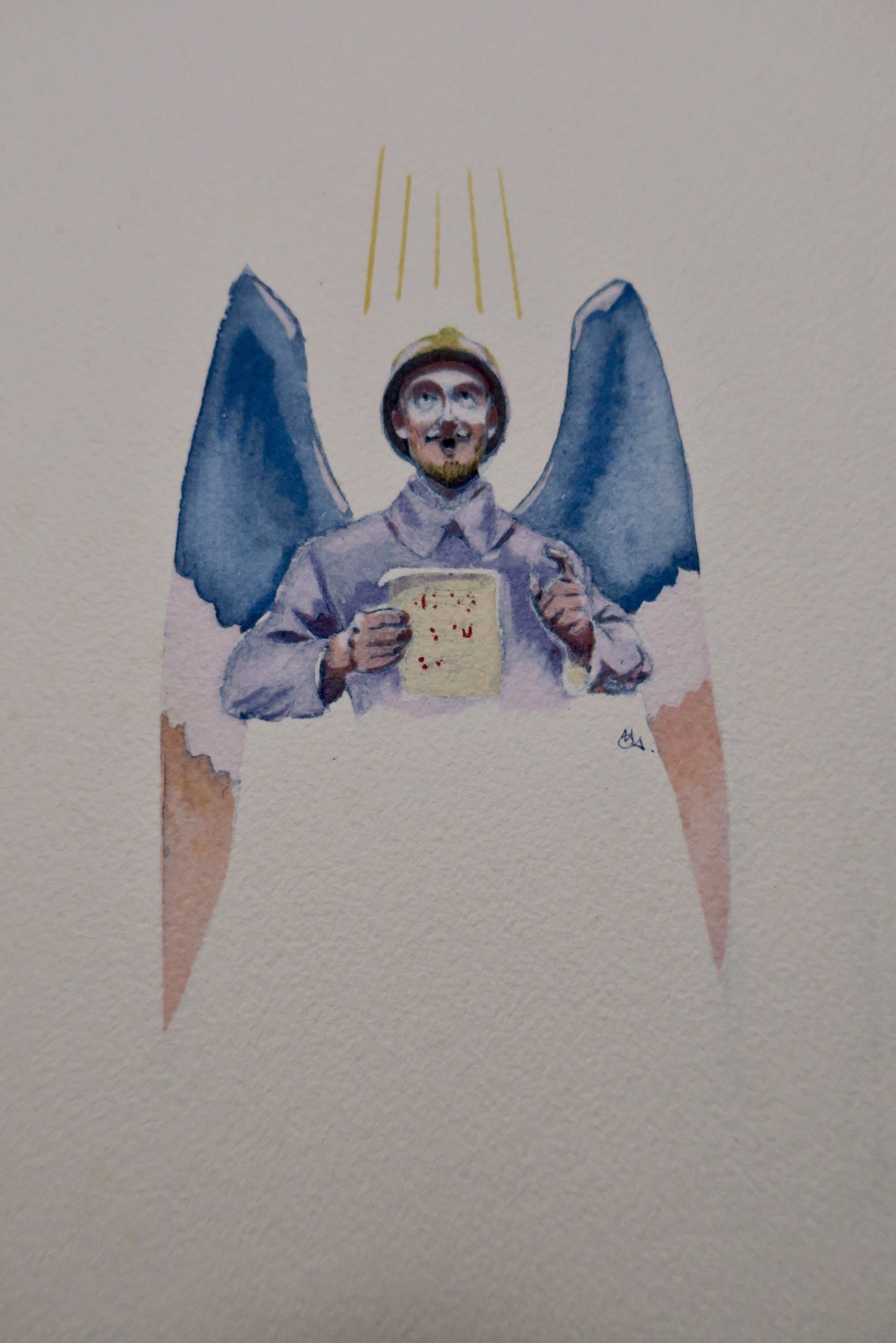 La passion de notre Frère le Poilu. Aquarelles de Grand'Aigle. – Image 7