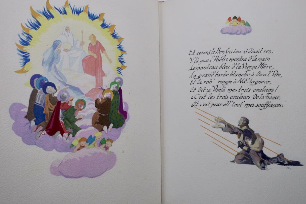 WWI soldier's spiritual journey illustrated