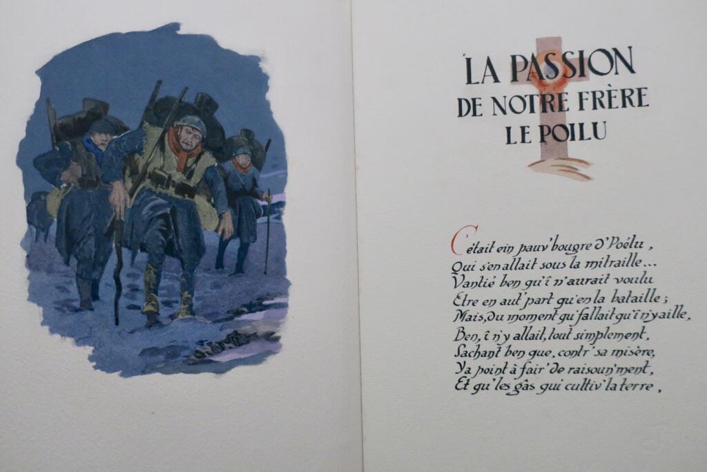 WWI soldier's spiritual journey illustrated