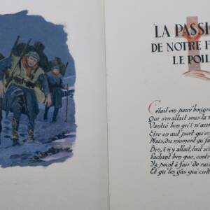 La passion de notre Frère le Poilu. Aquarelles de Grand'Aigle.