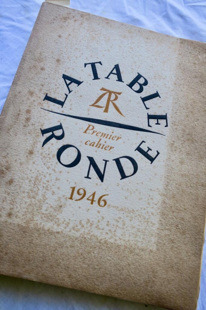 Erstausgabe von La table ronde 1946