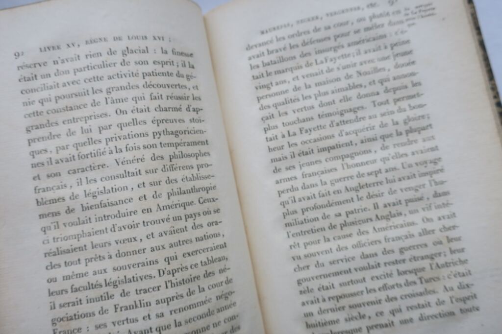 Comprehensive history of 18th century France
