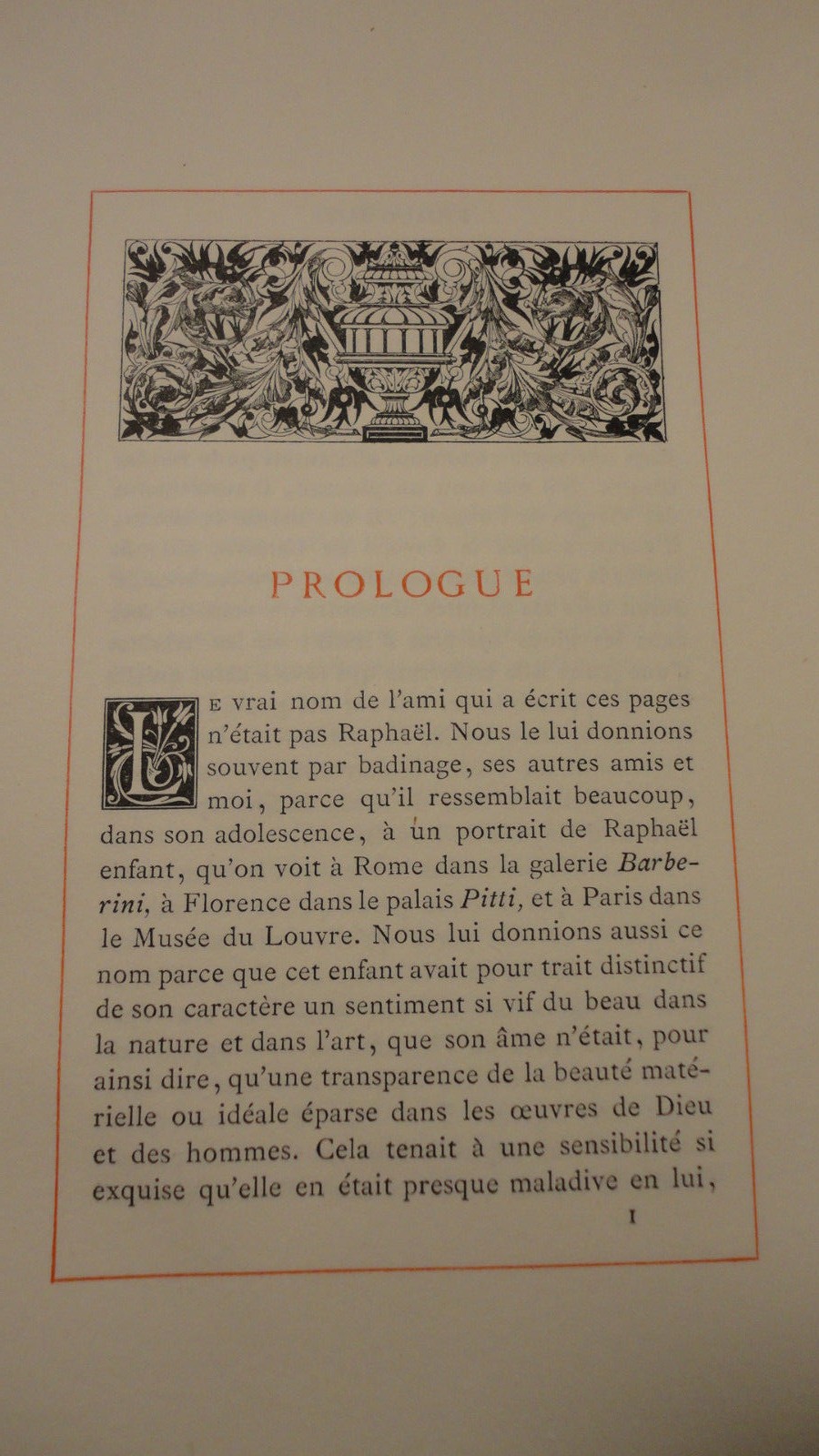 Lamartine Raphael. Pages de la vingtième année. ex sur Whatman - La Librairie Antique