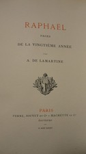 Lamartine Raphael. Pages de la vingtième année. ex sur Whatman – Image 5