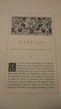 Lamartine Raphael. Pages de la vingtième année. ex sur Whatman – Image 8