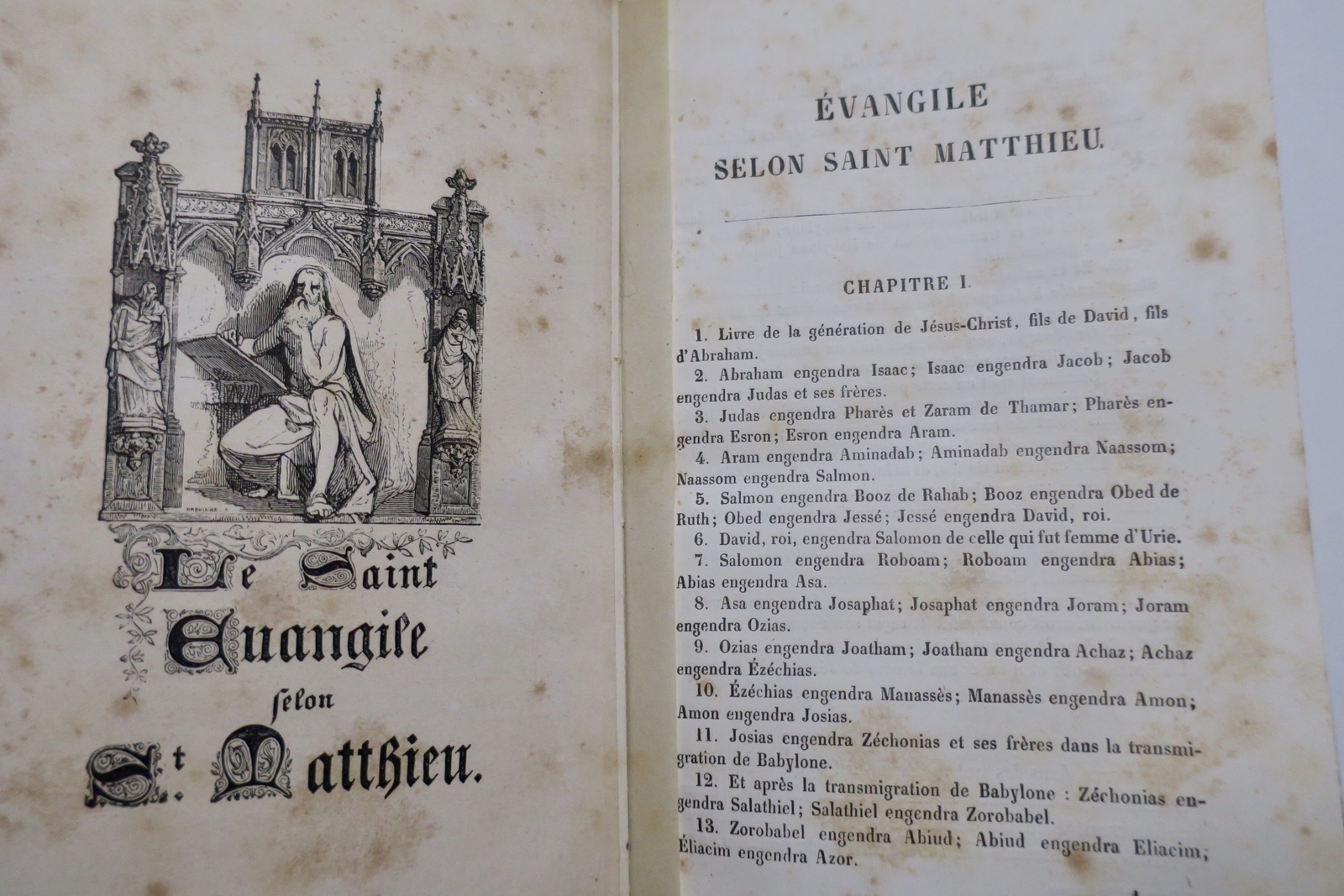 New translation of the Gospels<span class="lla-card-orig-wrap"><span class="lla-card-orig">❦ LAMENNAIS Les Evangiles, traduction nouvelle</span></span> - La Librairie Antique