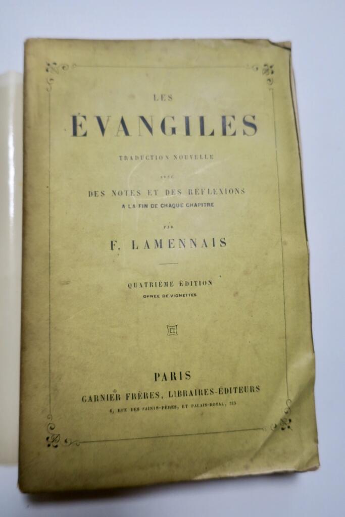 LAMENNAIS’ New Gospel Translation with Reflections