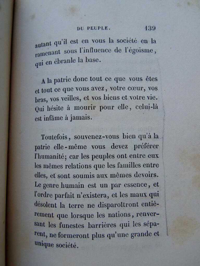 Worte eines Gläubigen und Das Buch des Volkes