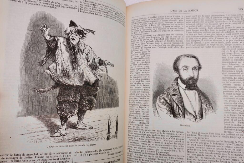 L’Ami de la maison, année 1856 complet