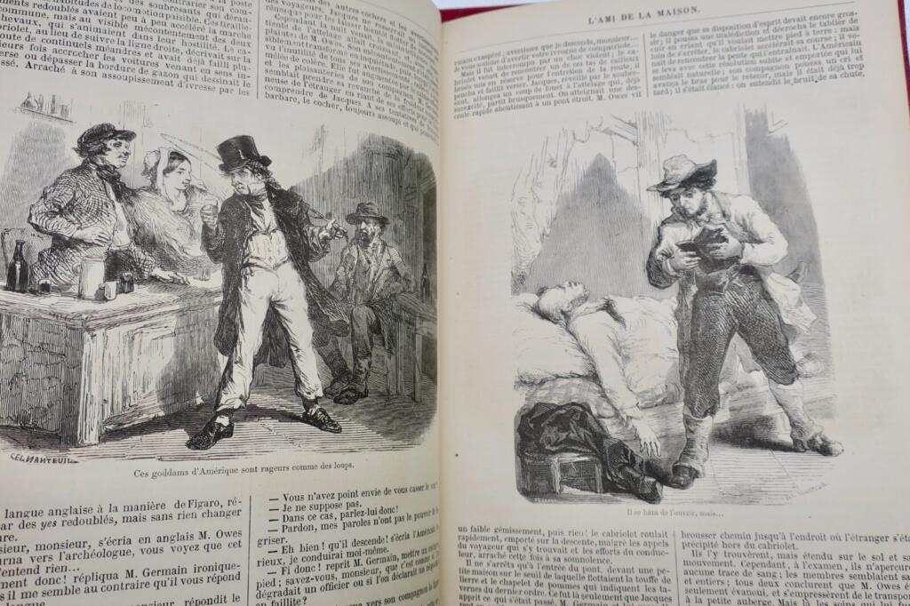 L’Ami de la maison, année 1856 complet