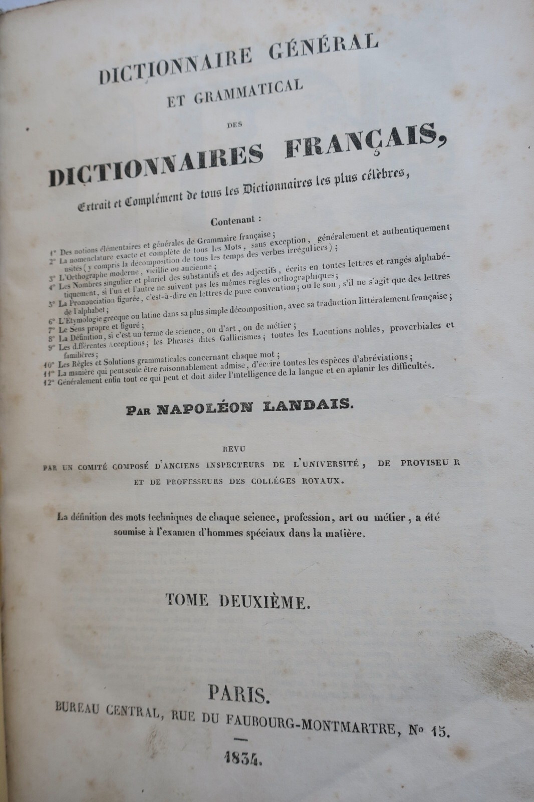 Umfassendes französisches Wörterbuch mit grammatikalischer Analyse - Image 7