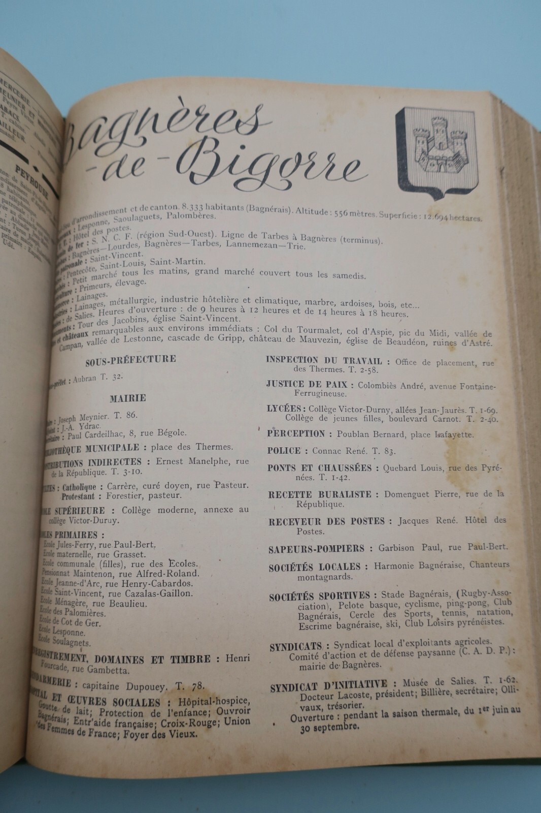 オート＝ラングドックの専門ガイド<span class="lla-card-orig-wrap"><span class="lla-card-orig">❦ Languedoc le guide professionnel haut-languedoc 1947</span></span> - La Librairie Antique