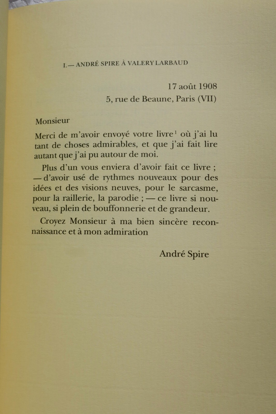 Correspondence between two literary figures - Image 3
