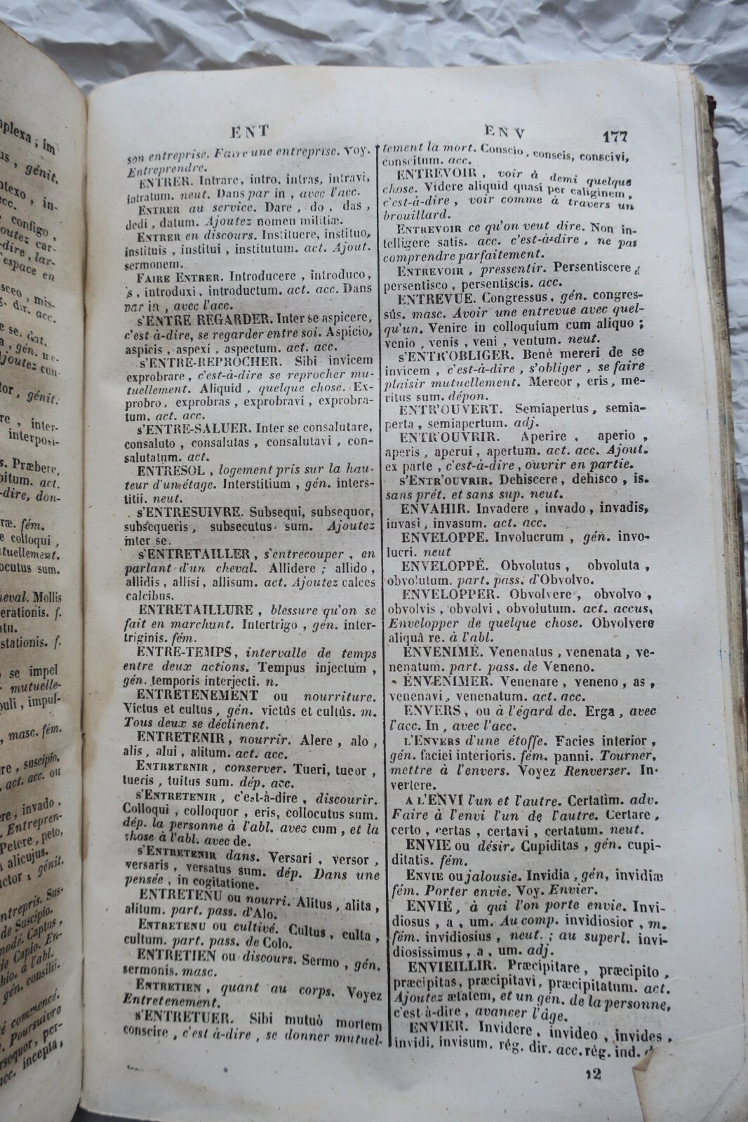 French-Latin Dictionary for Beginners - Image 3