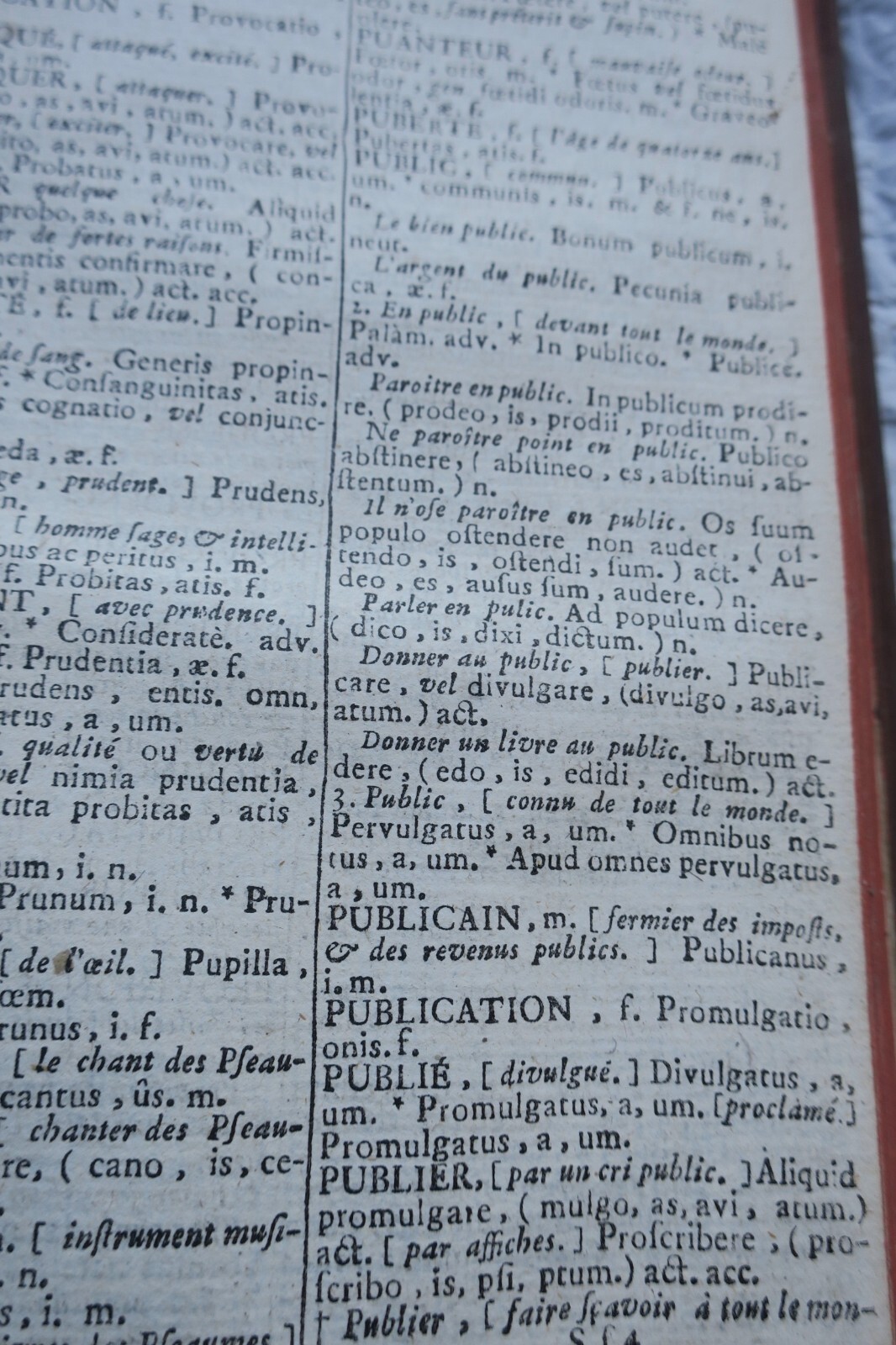 Französisch-Lateinisches Wörterbuch mit königlichem Apparat - Image 9