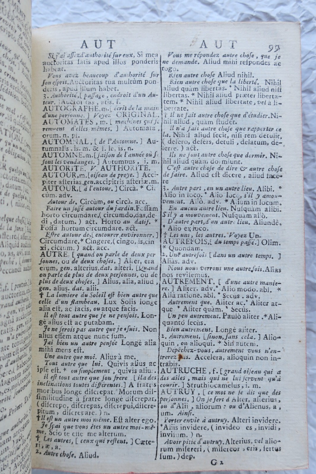 Französisch-Lateinisches Wörterbuch mit königlichem Apparat - Image 4