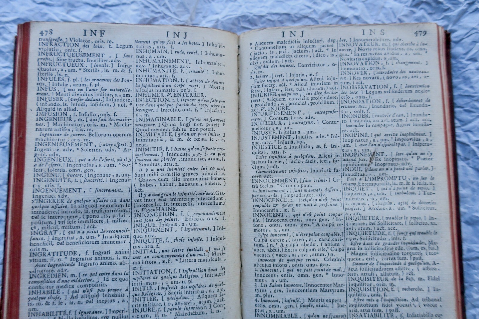 Französisch-Lateinisches Wörterbuch mit königlichem Apparat - Image 7