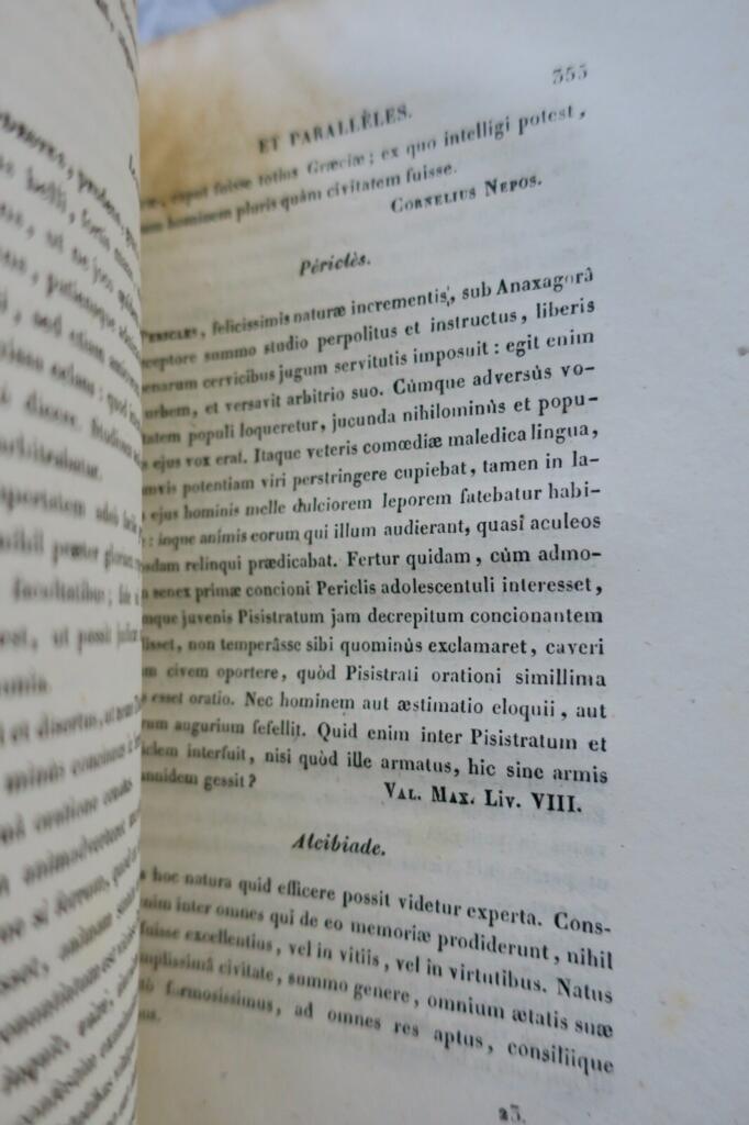 LATIN LECONS LATINES MODERNES DE LITTERATURE ET DE MORALE 1823