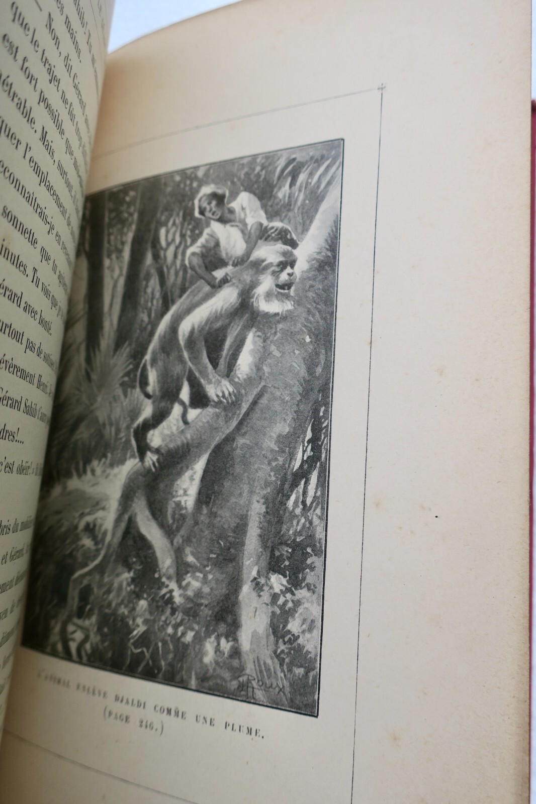 Laurie (André) Le géant de l'azur. Illustrations de Georges Roux. HETZEL - Image 6