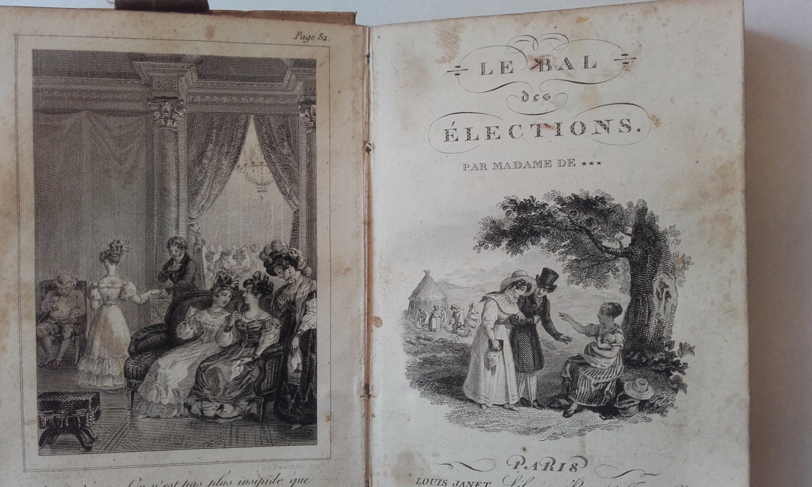 Le Bal des élections - La Librairie Antique