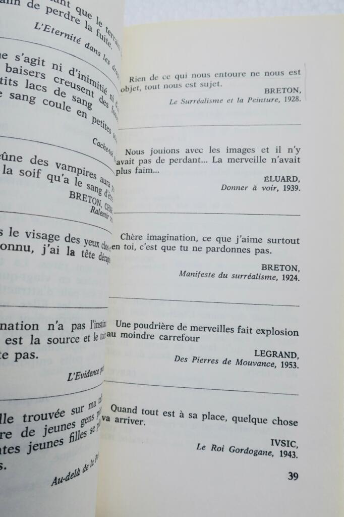 LE BRUN ANNIE LES MOTS FONT L&rsquo;AMOUR (CITATIONS SURREALISTES)
