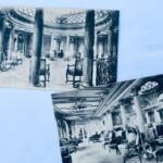 le havre le transatlantique FRANCE Rotonde et grand salon