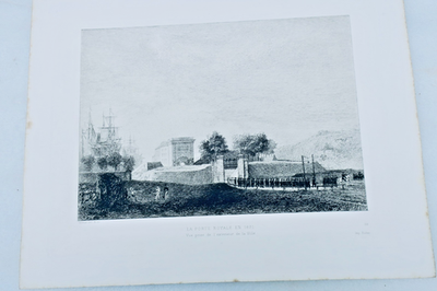 Le Havre planches EAUX-FORTES autrefois 1883 – Image 6
