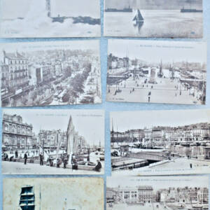 Le Havre X 8 Postcards