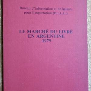 le marché du livre en argentine 1979