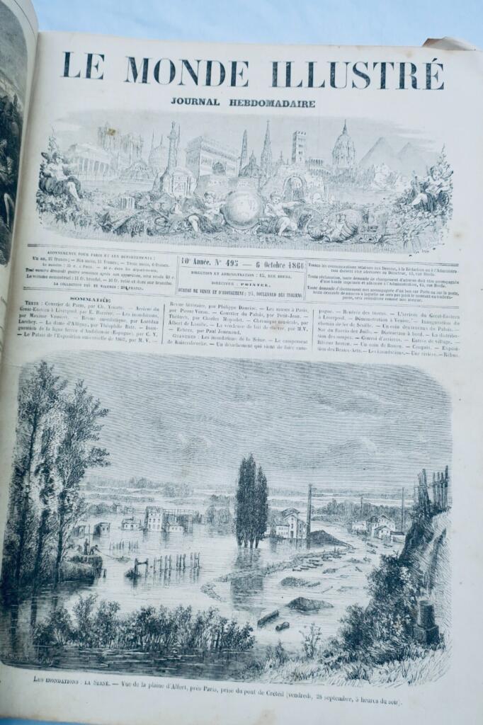 Die illustrierte Welt, Wochenzeitung 1866-67