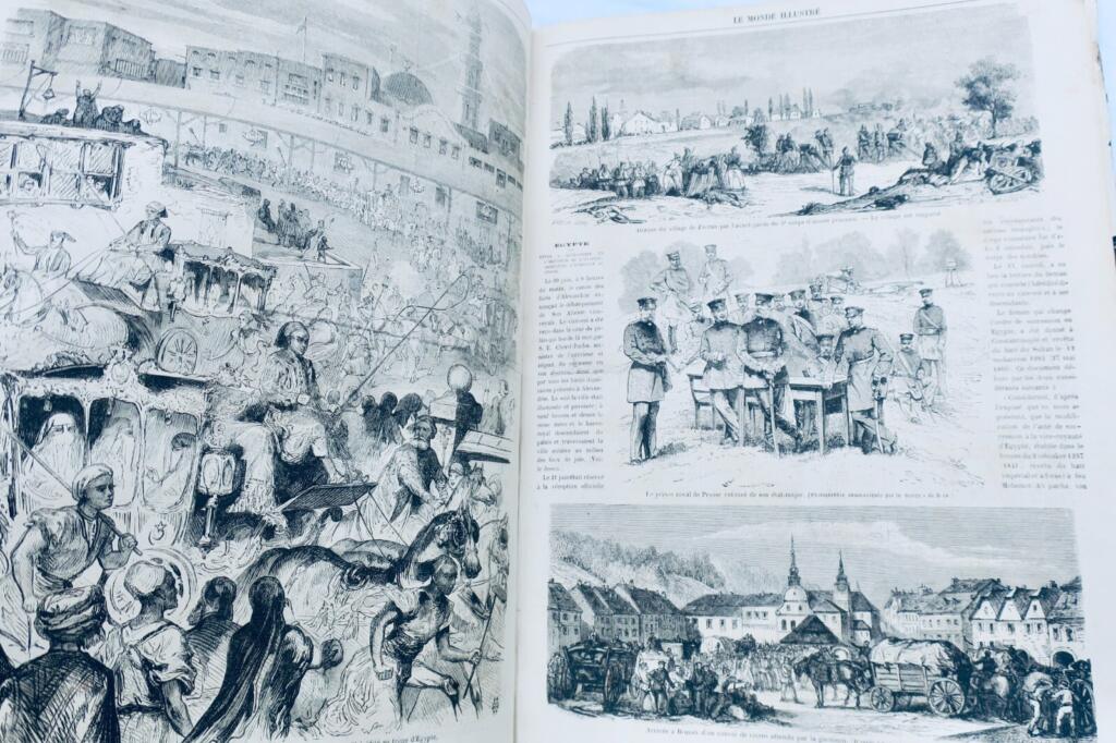 Die illustrierte Welt, Wochenzeitung 1866-67
