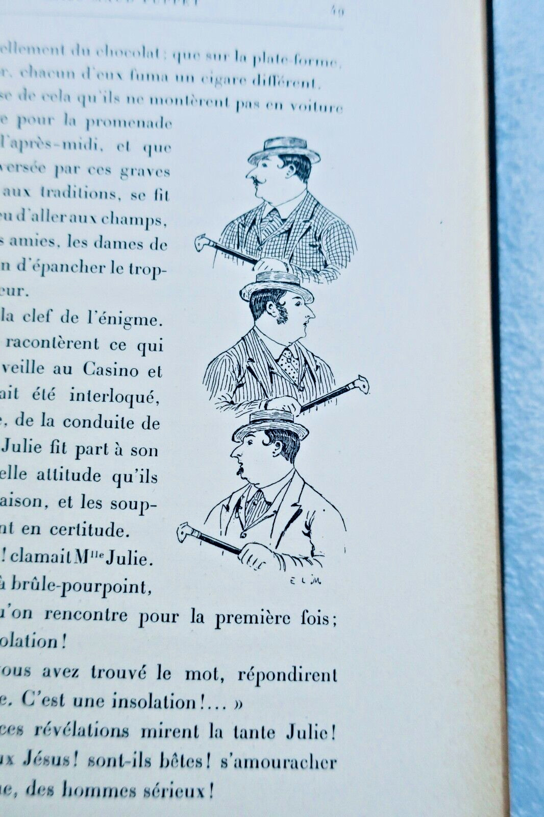 Le Mouël (Eugène) Les trois gros messieurs Mirabelle. 1893 – Image 10