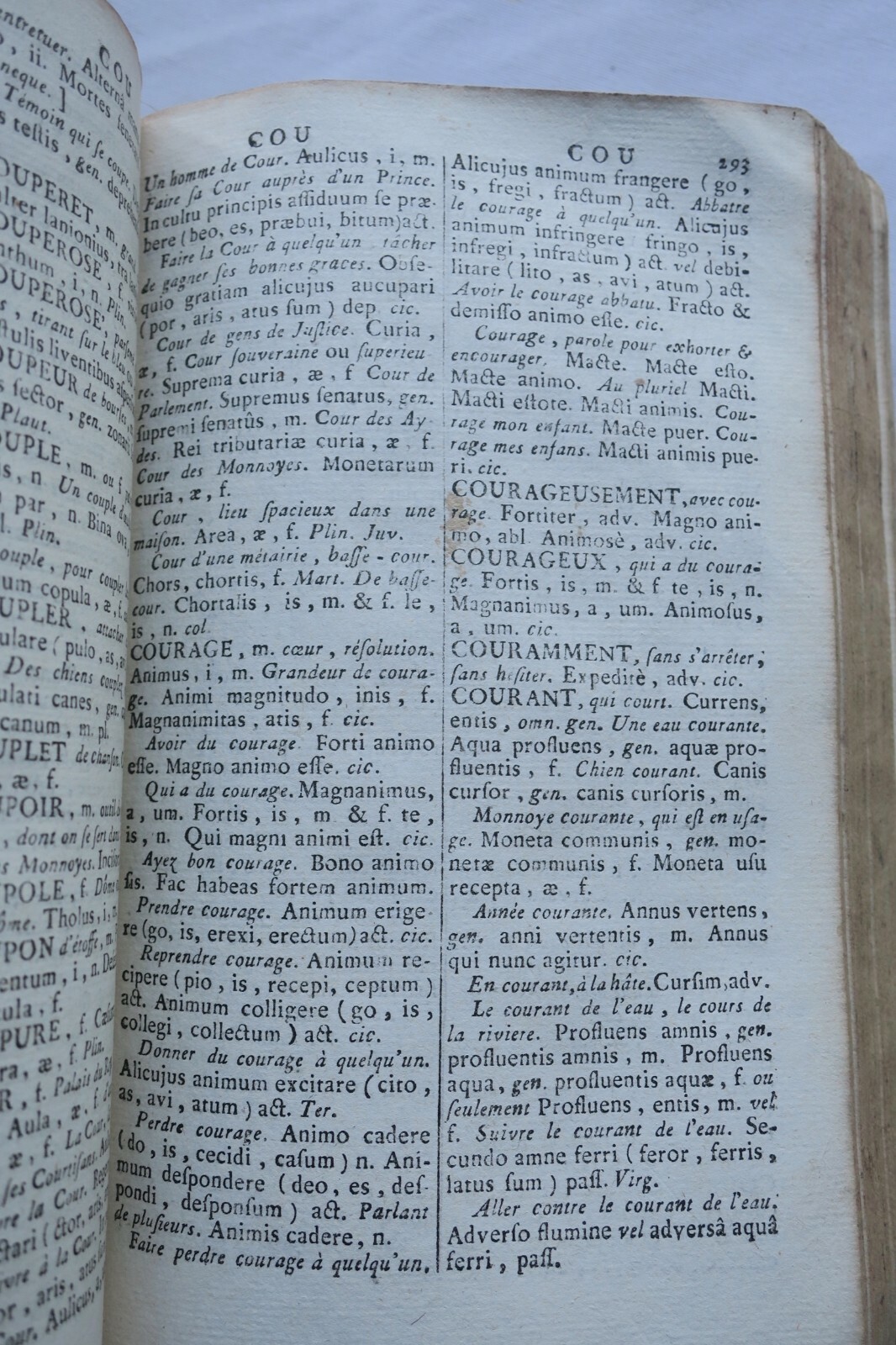 Le Petit Apparat Royal, ou Dictionnaire françois et latin 1766 dic-géographie – Image 4
